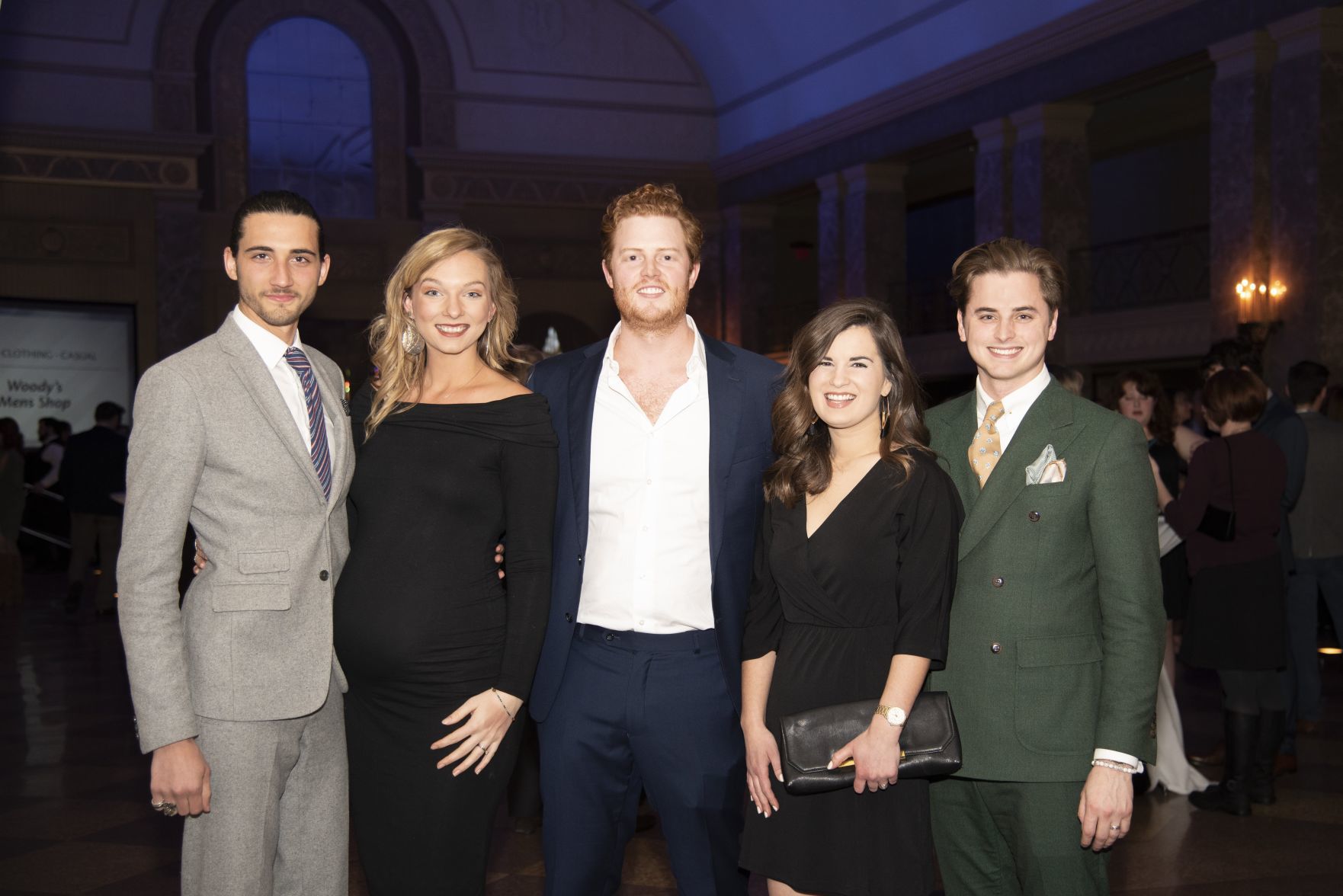 Marscel and Emma Thomas, Stephen Capranica, Dakota and Myra Grady